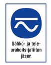 sähkö- ja teleurakoitsijaliiton jäsenmerkki